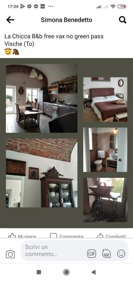 La Locanda Di Chicca Vische Экстерьер фото
